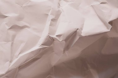 Beyaz buruşmuş kağıt arkaplan grunge doku arkaplanı