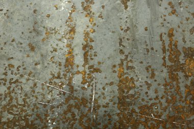Paslı metal dokusu, eski grunge arkaplan