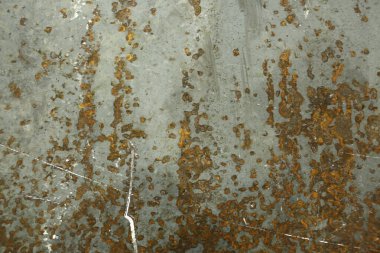 Paslı metal dokusu, eski grunge arkaplan