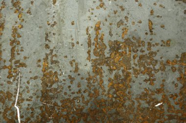 Paslı metal dokusu, eski grunge arkaplan