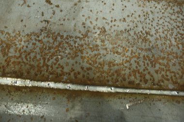 Paslı metal dokusu, eski grunge arkaplan