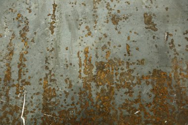 Paslı metal dokusu, eski grunge arkaplan