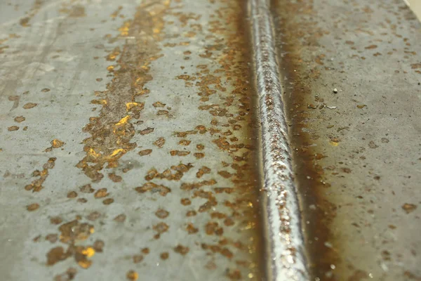 Paslı metal dokusu, eski grunge arkaplan