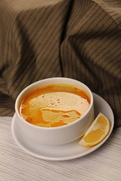 Delicious Soup Vegetable Soup Bowl — Stock Photo, Image