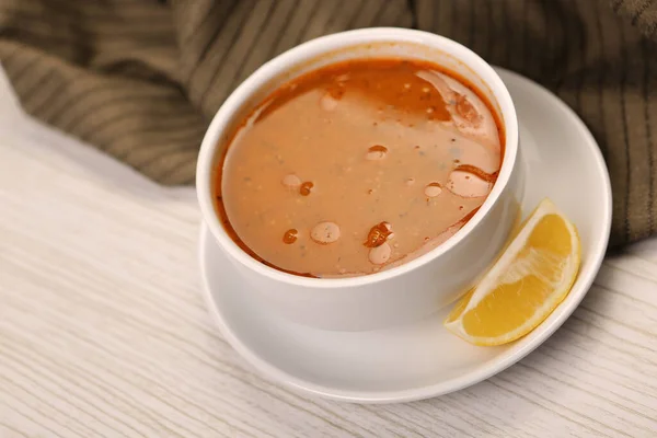 Delicious Soup Vegetable Soup Bowl — Stock Photo, Image