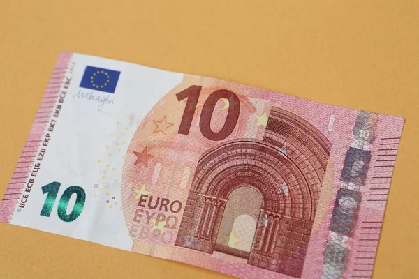 Monnaie Européenne Monnaie Billets Euros — Photo