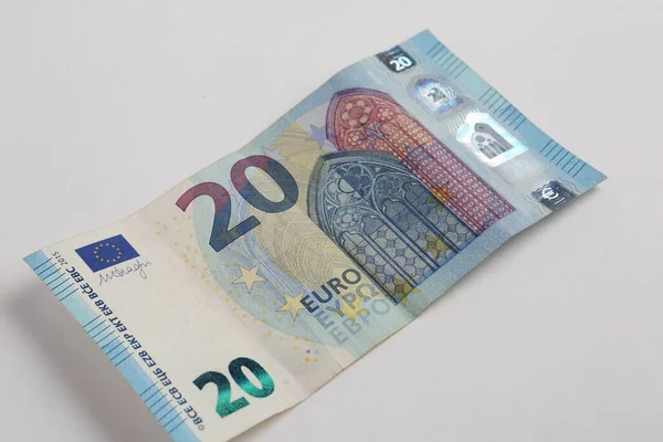 Uang Mata Uang Eropa Uang Euro — Stok Foto