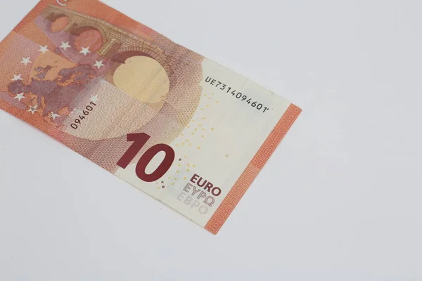 Pieniądze Walucie Europejskiej Banknoty Euro — Zdjęcie stockowe