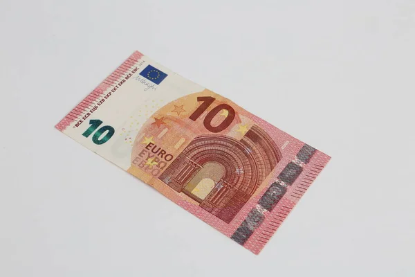 Monnaie Européenne Monnaie Billets Euros — Photo