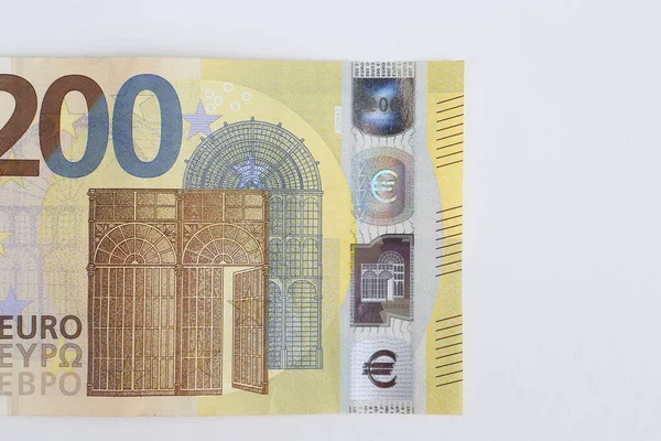 Pieniądze Walucie Europejskiej Banknoty Euro — Zdjęcie stockowe