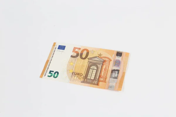 European Currency Money Euro Banknotes — Stock Photo, Image