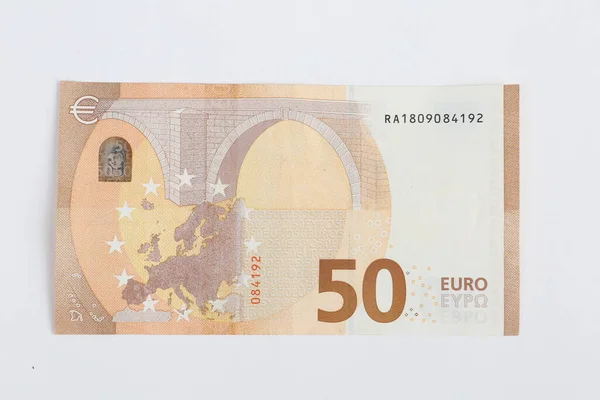 Pieniądze Walucie Europejskiej Banknoty Euro — Zdjęcie stockowe