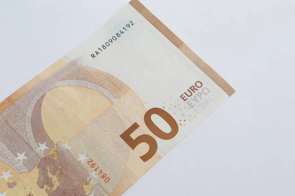 Europäische Währung Euro Banknoten — Stockfoto