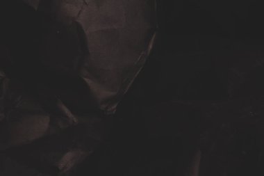 siyah buruşmuş kağıt arkaplan grunge doku arkaplanı