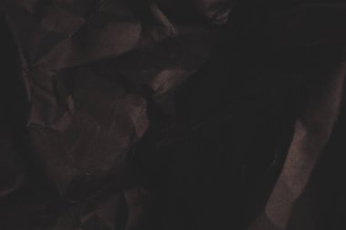 siyah buruşmuş kağıt arkaplan grunge doku arkaplanı