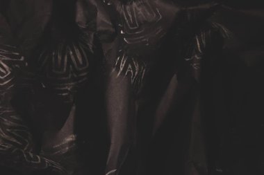 siyah buruşmuş kağıt arkaplan grunge doku arkaplanı