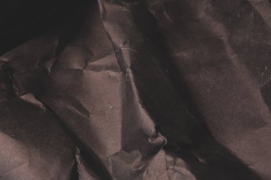 siyah buruşmuş kağıt arkaplan grunge doku arkaplanı
