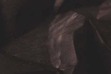 siyah buruşmuş kağıt arkaplan grunge doku arkaplanı
