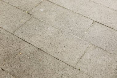 Gri Tuğla Taş Kaldırım dokusu arka planı