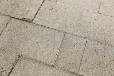 Gri Tuğla Taş Kaldırım dokusu arka planı