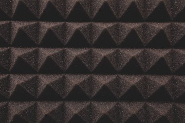 Stüdyo ses akustik köpük arka plan yakın çekim