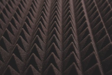 Stüdyo ses akustik köpük arka plan yakın çekim