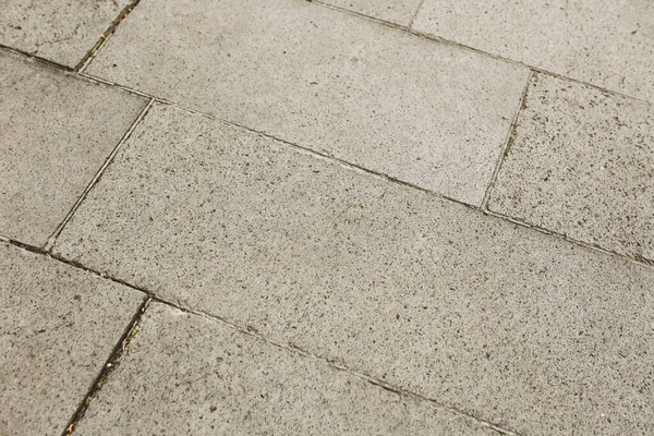 Gray Brick Stone Pavement Textur Hintergrund — Stockfoto