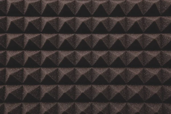 Close up of studio sound acoustical foam Background