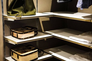 Lüks Modern soyunma odası iç tasarımı