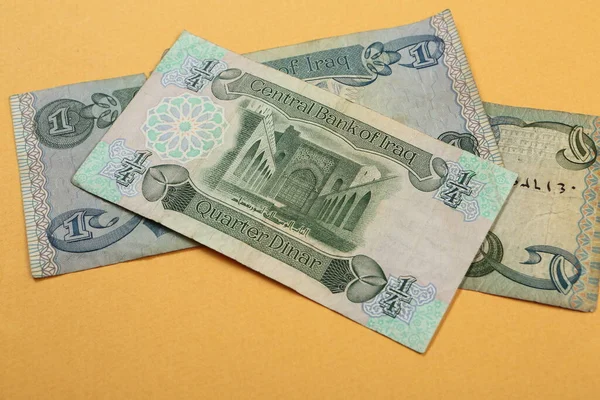 Banque Centrale Iraquienne Billet Dinar — Photo