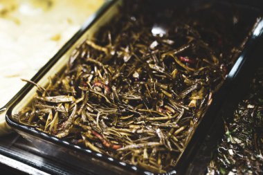 Geleneksel Türk ve Yunan yemek meze masası