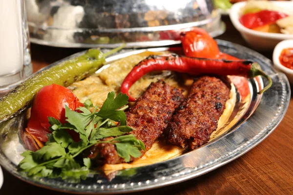 Traditioneller Türkischer Und Arabischer Ramadan Kebab — Stockfoto