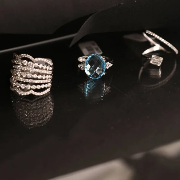 Diamond Jewelry Luxury Fashion Jewelry — Stock Photo, Image