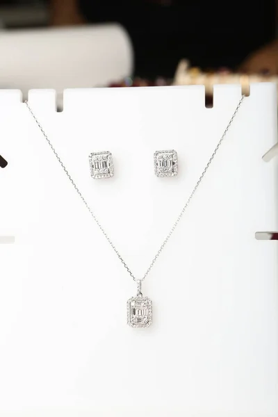 Diamanten Sieraden Luxe Fashion Sieraden — Stockfoto