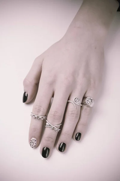 Bijoux Diamant Bijoux Luxe Mode — Photo