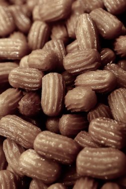 Geleneksel hindistancevizli tatlı baklavası. Ev yapımı fındıklı ve ballı baklava..