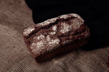 Lezzetli doğal estetik fırınlanmış ekmek