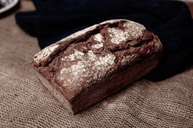 Lezzetli doğal estetik fırınlanmış ekmek