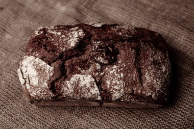 Lezzetli doğal estetik fırınlanmış ekmek