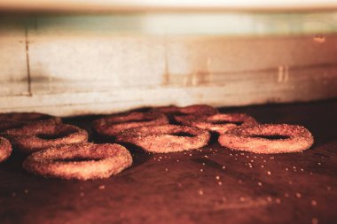 Lezzetli doğal estetik fırınlanmış ekmek