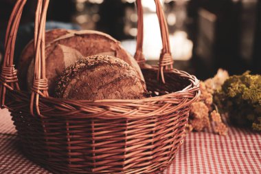 Lezzetli doğal estetik fırınlanmış ekmek