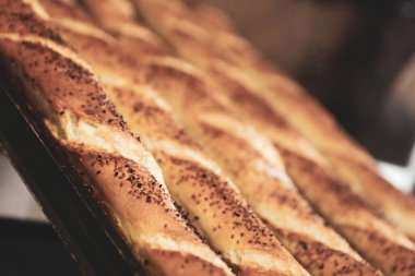 Lezzetli doğal estetik fırınlanmış ekmek