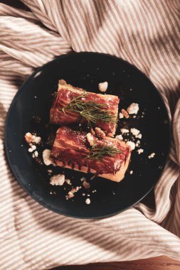 Lezzetli doğal estetik fırınlanmış ekmek