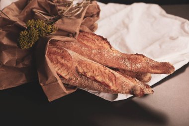 Lezzetli doğal estetik fırınlanmış ekmek