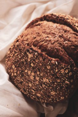 Lezzetli doğal estetik fırınlanmış ekmek