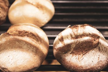 Lezzetli doğal estetik fırınlanmış ekmek