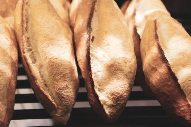 Lezzetli doğal estetik fırınlanmış ekmek