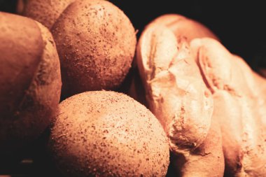 Lezzetli doğal estetik fırınlanmış ekmek