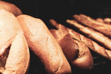 Lezzetli doğal estetik fırınlanmış ekmek