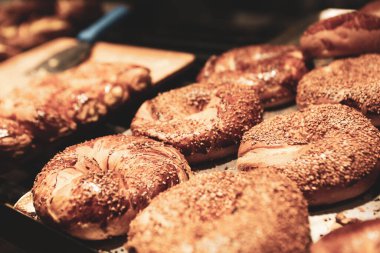 Lezzetli doğal estetik fırınlanmış ekmek